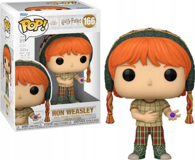 Figurë koleksionare Funko POP Ron Weasley 166, Harry Potter, vinyl, shumëngjyrëshe