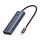 Hub USB C Baseus UltraJoy 5in1, 4x USB 3.0, HDMI 4K, gri