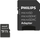 Мемориска картичка Philips MicroSDXC, 256GB, Class 10 UHS I U1, со адаптер