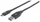 Kabllo Manhattan USB-A - USB-C, 2m, e zezë