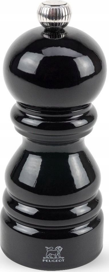 Mulli piper Peugeot Paris, 12cm, mekanizëm çeliku, i zi me shkëlqim
