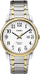 Orë dore Timex Easy Reader TW2P81400, e argjendtë/artë
