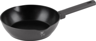 Tigan i thellë Berlinger Haus BH-8121, 28 cm, sipërfaqe titani, antracit