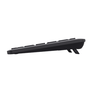 Tastierë Trust Lyra 24707, kompakte, Bluetooth dhe USB, e zezë