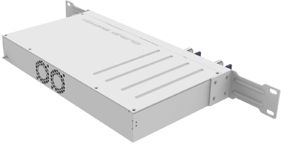 Мрежен прекинувач MikroTik CRS504-4XQ-in, 4x QSFP28 100Gbps, монтажa на ѕид, бел