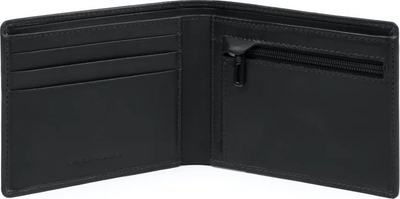 Portofol lëkure Piquadro Obidos PU4823W110R, RFID, slim, blu navy