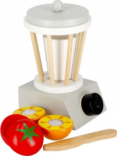 Set lojërash mikser druri Mega Creative Cucinino Blender Drew AKC, lodër kuzhine për fëmijë, shumëngjyrësh