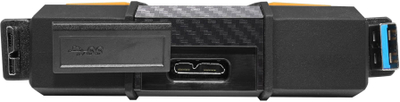 Disk i jashtëm ADATA HD710 Pro, 1TB, USB 3.1, i zi verdhë