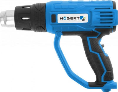 Pistoletë termike Högert Technik Heat Gun, 2000W, deri 600°C, blu