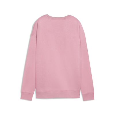 Bluza PUMA Essentials Small Logo Fleece Crew Women, pambuk poliester, me mëngë të gjata, rozë