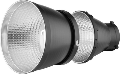 Reflektor studio Jinbei EF LED Boost, madhësia 18, metalik, i zi