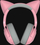 Kufje gaming Razer Kraken Kitty V2, pa tela, Bluetooth, rozë