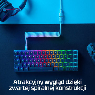 Kabllo HP HyperX USB-C, e kuqe me t’zezë