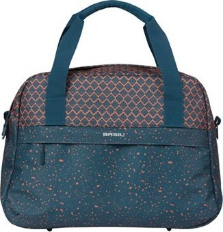 Çanta dyshe biçiklete Basil Flair 18L, kundër ujit, blu e errët