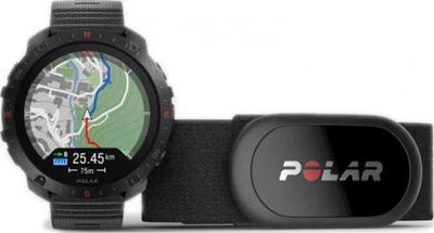 Ora sportive Polar Grit X2 Pro, Amoled 1.39", GPS, argjendtë gri S-L