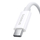 Kabllo Baseus USB C në USB C, 240W, USB 4.0 40Gbps, i bardhë
