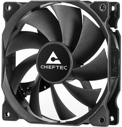 Вентилатор за куќиште Chieftec, 120mm, црн