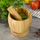 Havan kuzhine KingHoff KH-1617, bambu, 11.5cm, kafe natyrale