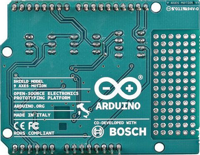 Shield lëvizjeje Arduino A000070, 9 akse, sensor Bosch, i gjelbër