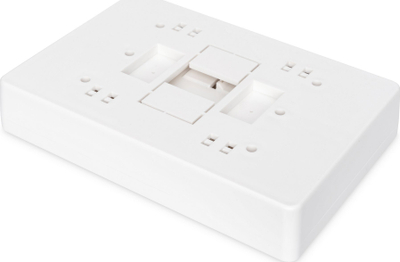Kuti fibre optike DIGITUS FTTH Micro Splice, deri në 8 fije, për mur, gri e hapur