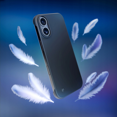 Kapak telefoni 3mk Just20g Matte, për iPhone 16, polikarbonat, i zi mate