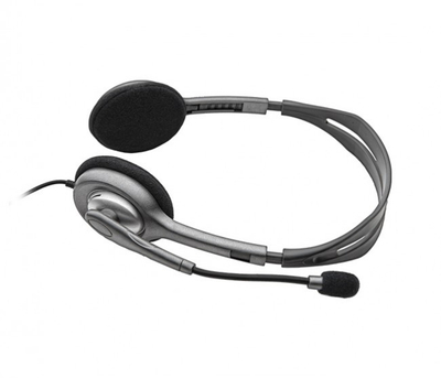 Kufje Logitech H111, të zeza/ hirta