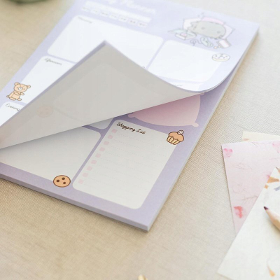Planner ditor Pusheen A5 Moments Collection, 54 fletë, shumëngjyrësh