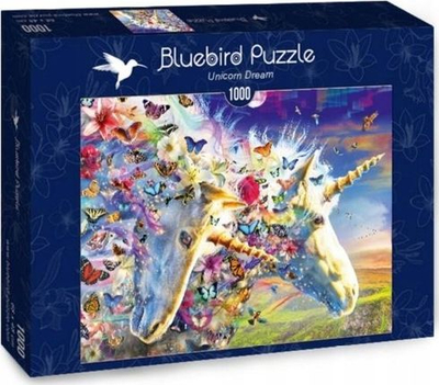 Lojëra Puzzle Bluebird Puzzle 1000 Unicorn, Adrian Chesterman