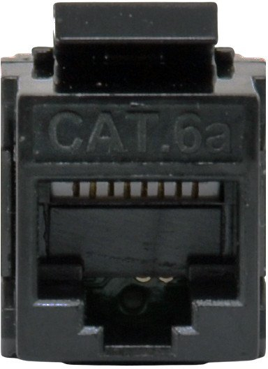 Set konektorësh Keystone Equip Cat6A, 2x RJ45, set 8 copë, i bardhë