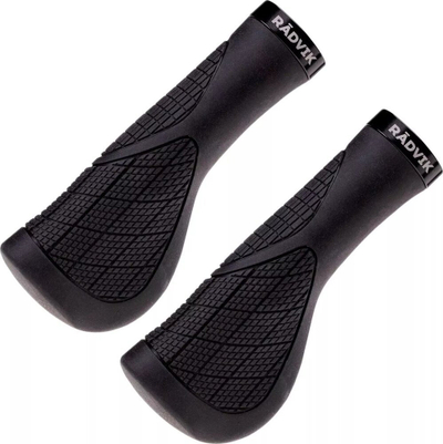 Doreza biçiklete Radvik CROSSGRIP 92800515824, ergonomike, për timon 22mm, të zeza