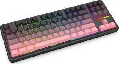 Tastierë gaming Redragon K728 PRO, mekanike TKL 80% pa tela, LED, e zezë