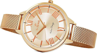 Ora dore për femra G.Rossi On Bracelet, çelik inox, blu metalike