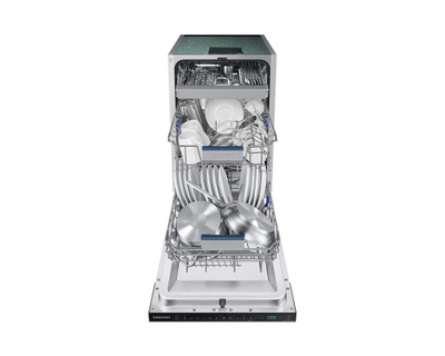 Enëlarëse e integruar Samsung, 10 sete, Auto Open, inoks