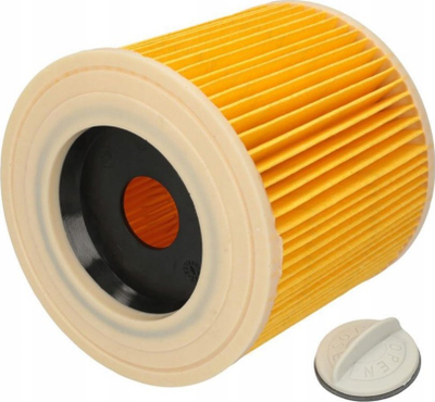 Filter ajri HEPA zëvendësues për Karcher WD3 WD3.200 MV2, i verdhë