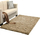 Tapet Thick Soft Plush Shaggy Rug, 60x90 cm, CappuccinoCamel