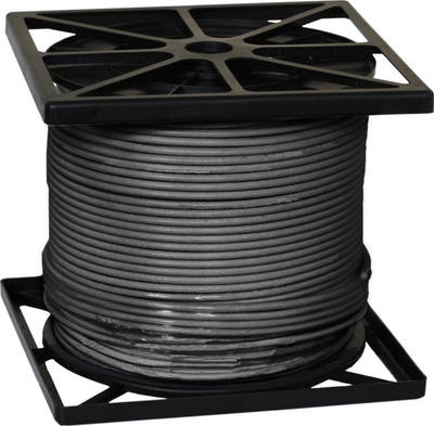 Kabllo koaksial Spacetronik RG6 Doka, 75 Ohm, 250 m, e zezë