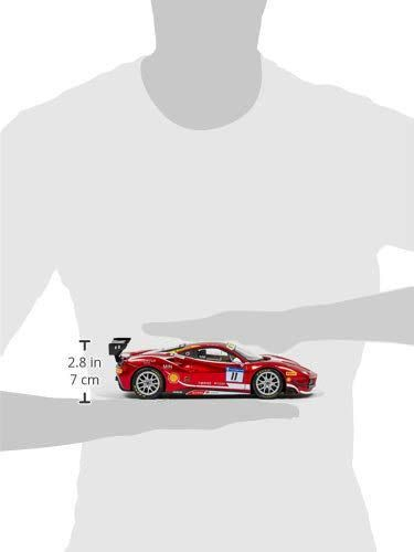 Makinë lodër Bburago Ferrari 488 Challenge (Formula Racing), 1:24