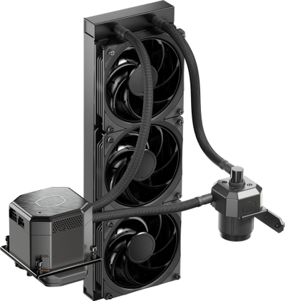 Ftohës CPU AIO Cooler Master MasterLiquid 360 Sub Zero, radiator 360 mm, për Intel LGA 1200, ngjyrë e zezë