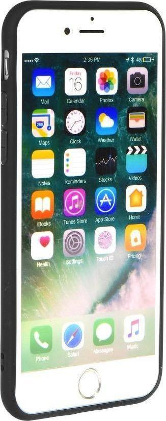Maskë telefoni Forcell Soft për iPhone 13, silikon, e zezë