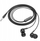 Kufje me tela Hoco M124, in ear, jack 3.5 mm, të zeza