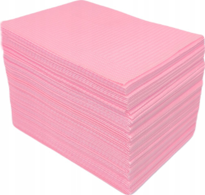 Napkins dentare Menodent, 30 copë, 33 x 45 cm, rozë