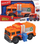 Lodër kamion Dickie Toys Recycle Truck, me drita edhe zëra, portokalli