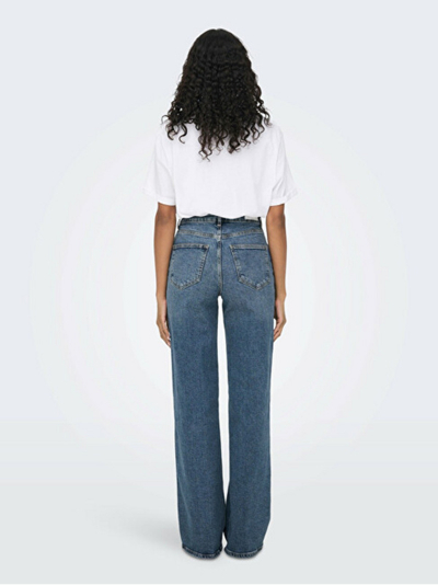Фармерки Only ONLJUICY Wide Leg, сини