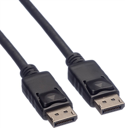 Kabllo DisplayPort ROLINE 11.04.5762, 2 m, DisplayPort 1.2, e zezë