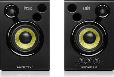 Кутија звучници Hercules DJMonitor 42, 2.0, 20W RMS, црна