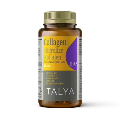 TALYA Herbal Hydrolyzed Collagen Complex, 60 kapsula