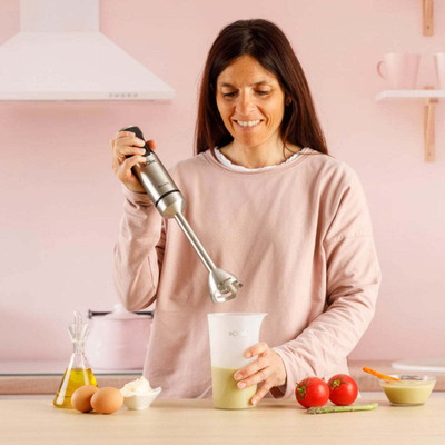 Blender zhytës Solac BA5619 Pro 1502, 1500W, enë 0.7L, argjendtë