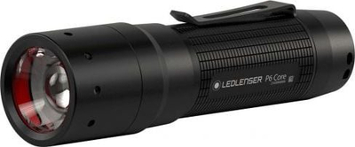 Dritë dore Ledlenser P6 Core, 300 lumens, IP54, e zezë