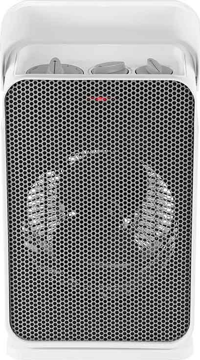 Ngrohës me ventilator Unold 86450, funksion lëkundjeje 70°, IP21, i bardhë gri