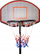 Kosh basketbolli Leantoys, portativ, me lartësi që e rregullon vetë, i zi